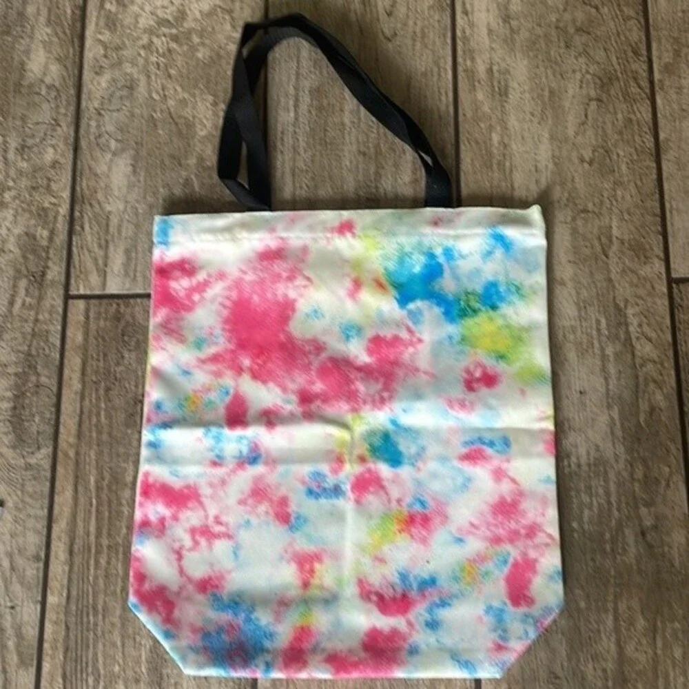 RUGICI  Canvas Tie Dye Aztec Tote Bag Grocery School Women/Girls